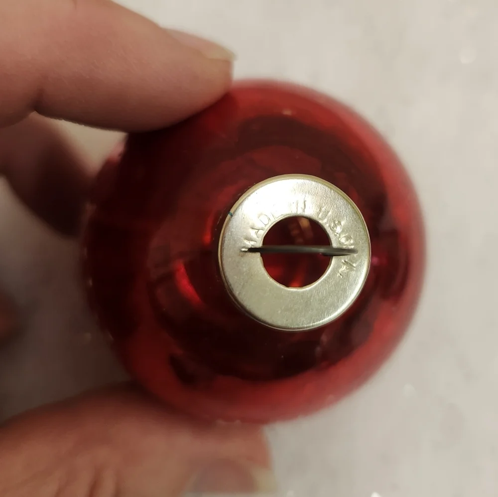 Vintage Mercury Glass Ornament Set - Picture 7 of 10